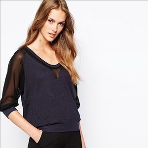 French Connection Ditton Sweater in Color Block